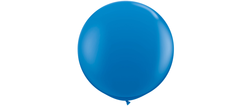 Riesenballons Blau