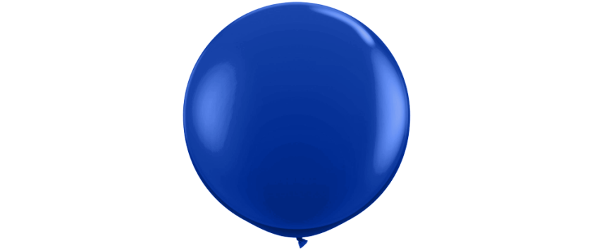 Riesenballons Dunkelblau