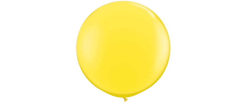 Riesenballons Gelb