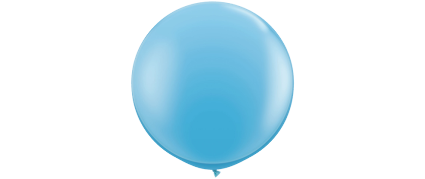 Riesenballons Hellblau