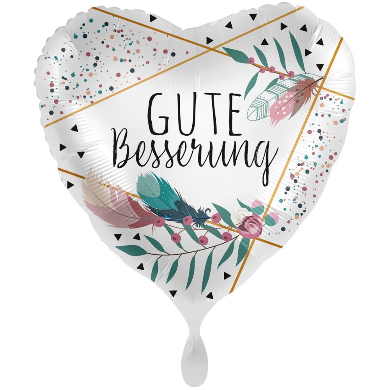 Ballonpost Gute Besserung Freie Motivwahl luftballon.de