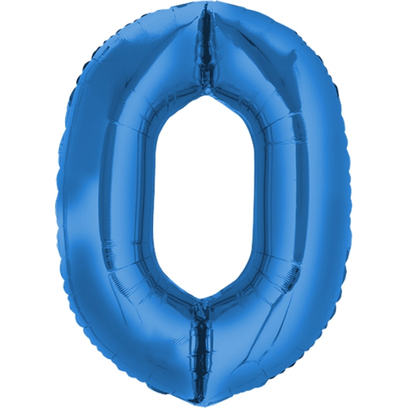 Folienballons Zahl - Freie Zahlwahl - Blau 66-86 cm