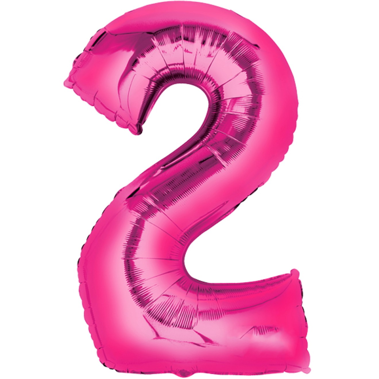 Folienballon - Freie Zahlwahl - Pink 66-86 cm