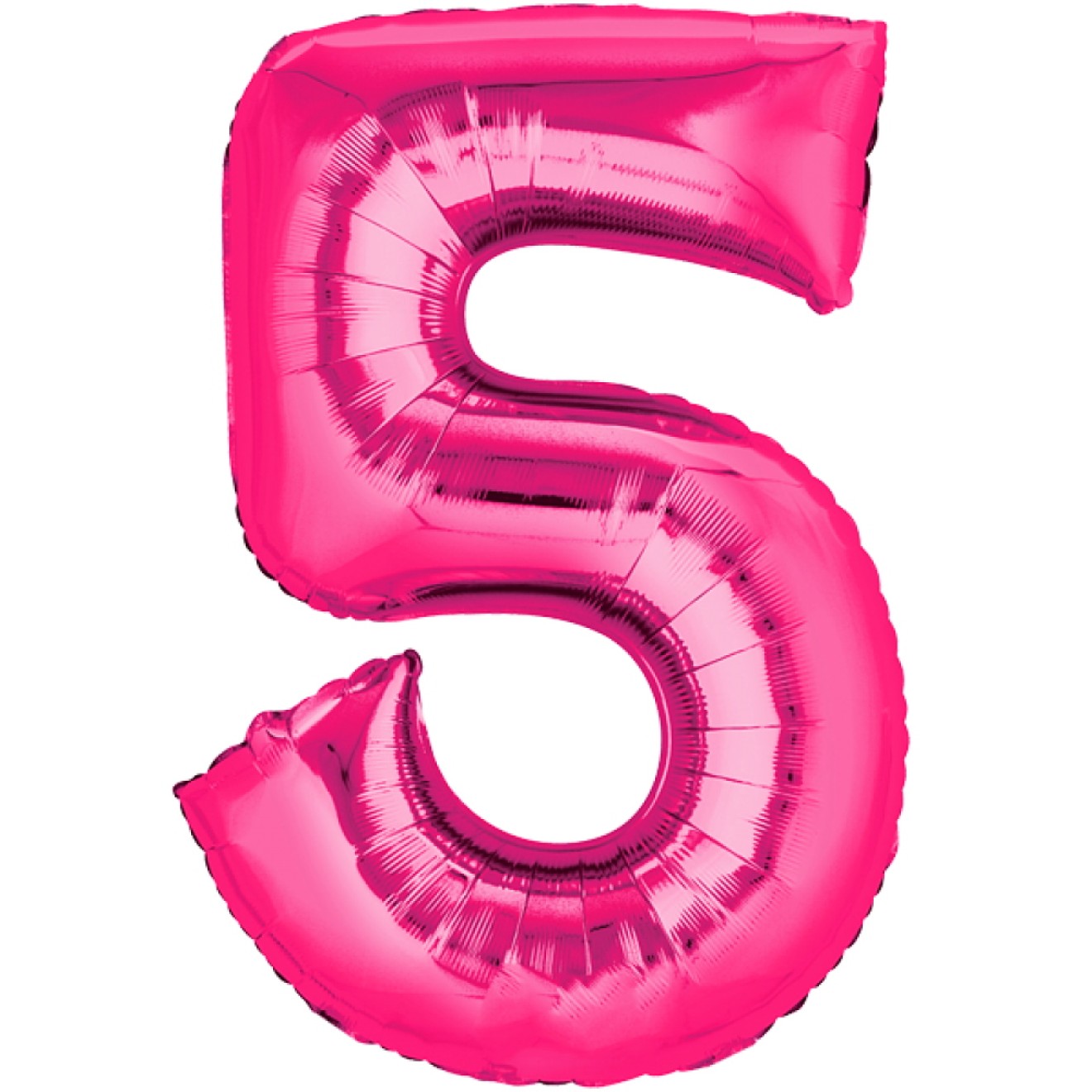 Folienballon - Freie Zahlwahl - Pink 66-86 cm