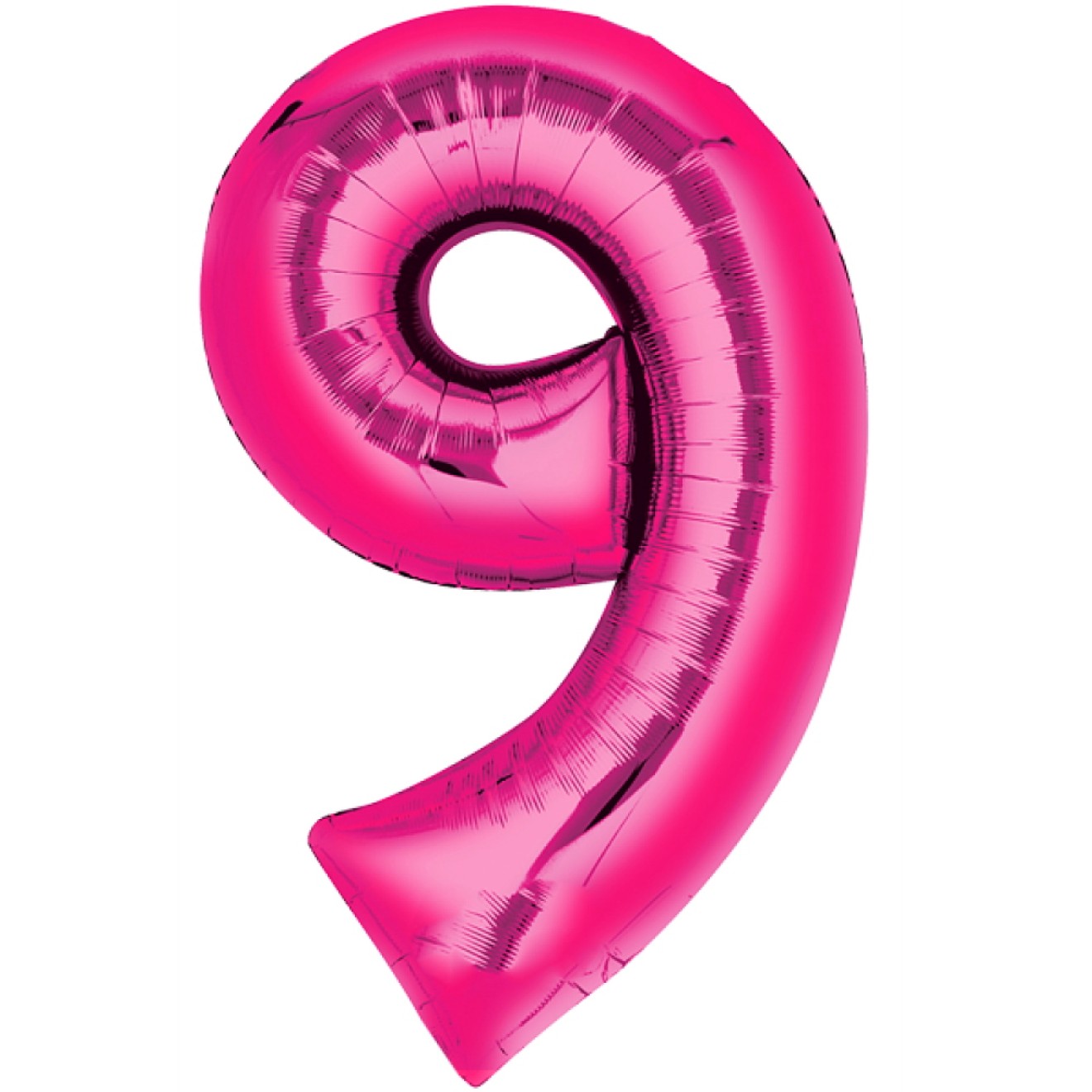 Folienballon - Freie Zahlwahl - Pink 66-86 cm