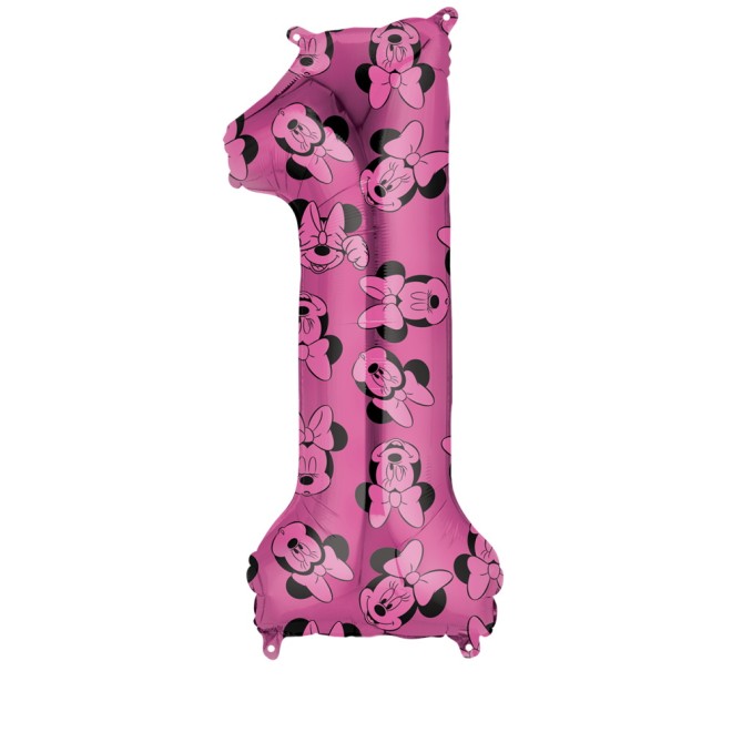 Folienballon - Freie Zahlwahl - Mickey & Minnie 66-86 cm