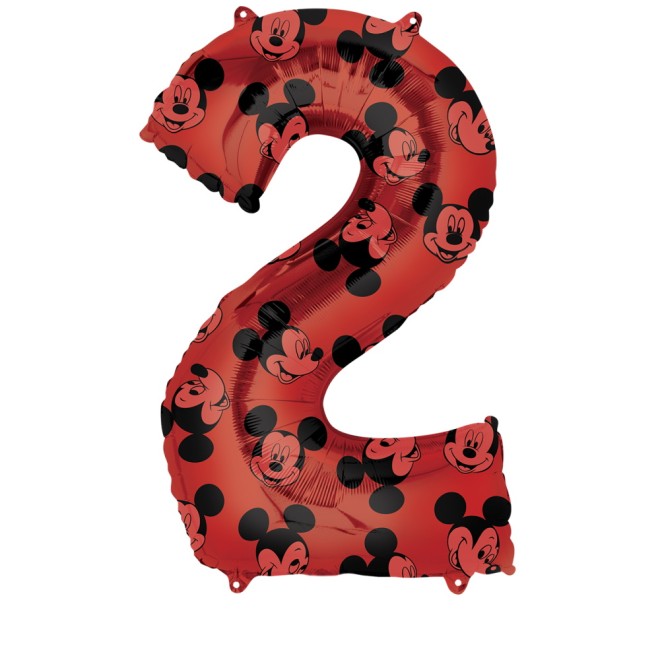 Folienballon - Freie Zahlwahl - Mickey & Minnie 66-86 cm