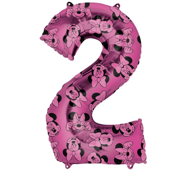 Folienballon - Freie Zahlwahl - Mickey & Minnie 66-86 cm