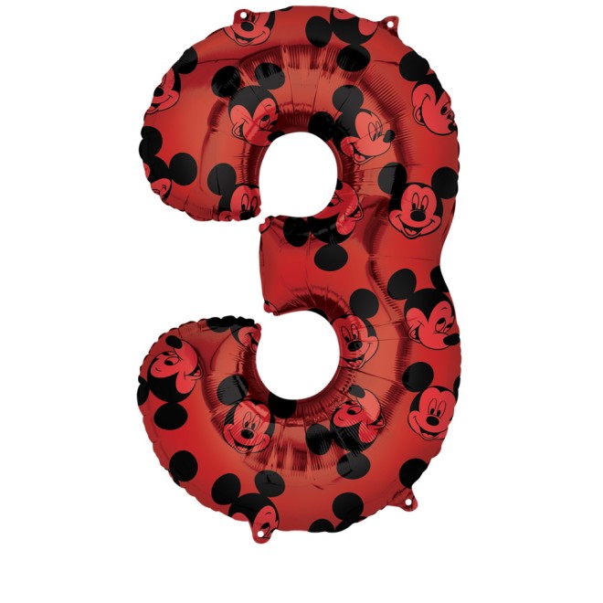 Folienballon - Freie Zahlwahl - Mickey & Minnie 66-86 cm