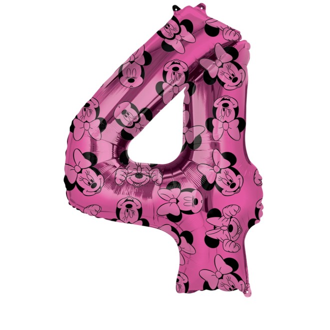 Folienballon - Freie Zahlwahl - Mickey & Minnie 66-86 cm