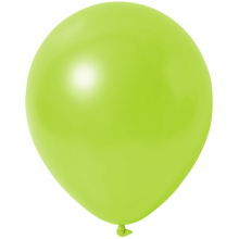 Luftballons Freie Farbwahl Ø 30 cm, Farbe Ballon: Apfelgrün (Metallic) | ca. PMS 388 U