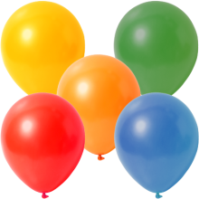 Luftballons Freie Farbwahl, Farbe Ballon: Bunt gemischt (Metallic)