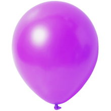 Luftballons Freie Farbwahl Ø 30 cm, Farbe Ballon: Flieder / Lavendel (Metallic) | ca. PMS 256 U