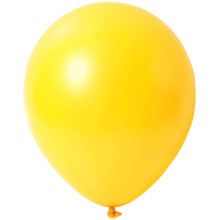 Luftballons Freie Farbwahl Ø 30 cm, Farbe Ballon: Gelb (Metallic) | ca. PMS 101