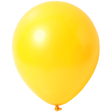 Luftballons Freie Farbwahl, Farbe Ballon: Gelb (Metallic) | ca. PMS 101