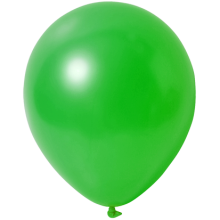 Luftballons Freie Farbwahl Ø 30 cm, Farbe Ballon: Limonengrün (Metallic)
