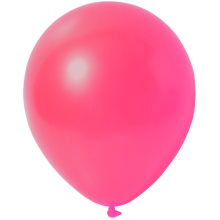 Luftballons Freie Farbwahl Ø 30 cm, Farbe Ballon: Pink (Metallic) 064