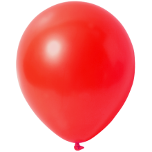 Luftballons Freie Farbwahl Ø 30 cm, Farbe Ballon: Rot (Metallic) 080 | ca. PMS 1795 U