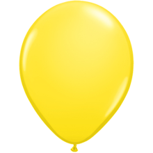 Luftballons Freie Farbwahl, Farbe Ballon: Gelb | ca. PMS 100