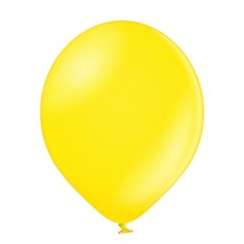 Luftballons Freie Farbwahl Ø 30 cm, Farbe Ballon: Citrus Yellow (Metallic) | ca. PMS 101 U