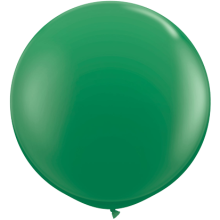 Riesenballons Freie Farbwahl Ø 80-100 cm, Farbe Ballon: Grün (Druck 1-farbig)