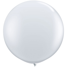 Riesenballons Freie Farbwahl Ø 80-100 cm, Farbe Ballon: Klar (Kristall)