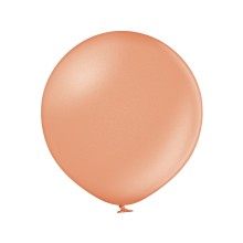 Riesenballons Freie Farbwahl Ø 80-100 cm, Farbe Ballon: Rose Gold (Metallic) | ca. PMS 473
