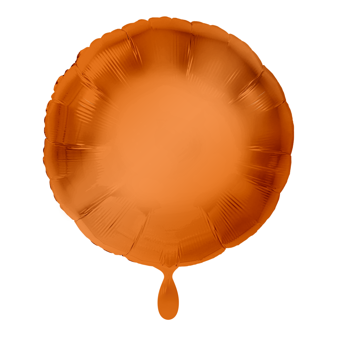 1 Balloon - Rund - Orange