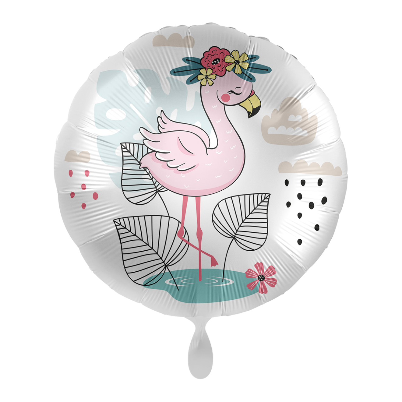 1 Balloon - Jungle Flamingo - UNI