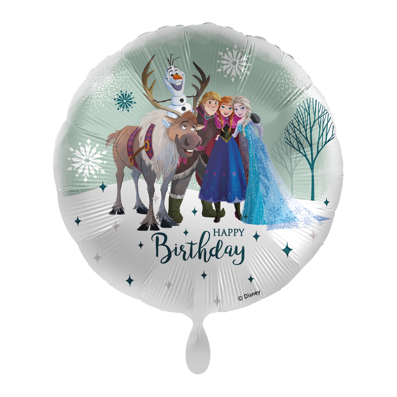 1 Balloon - Disney - Happy Frozen Birthday - ENG
