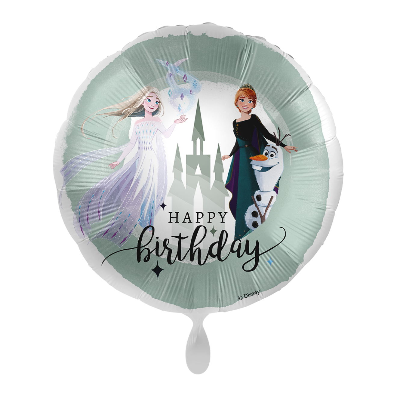 1 Balloon - Disney - Anna & Elsa Birthday - ENG