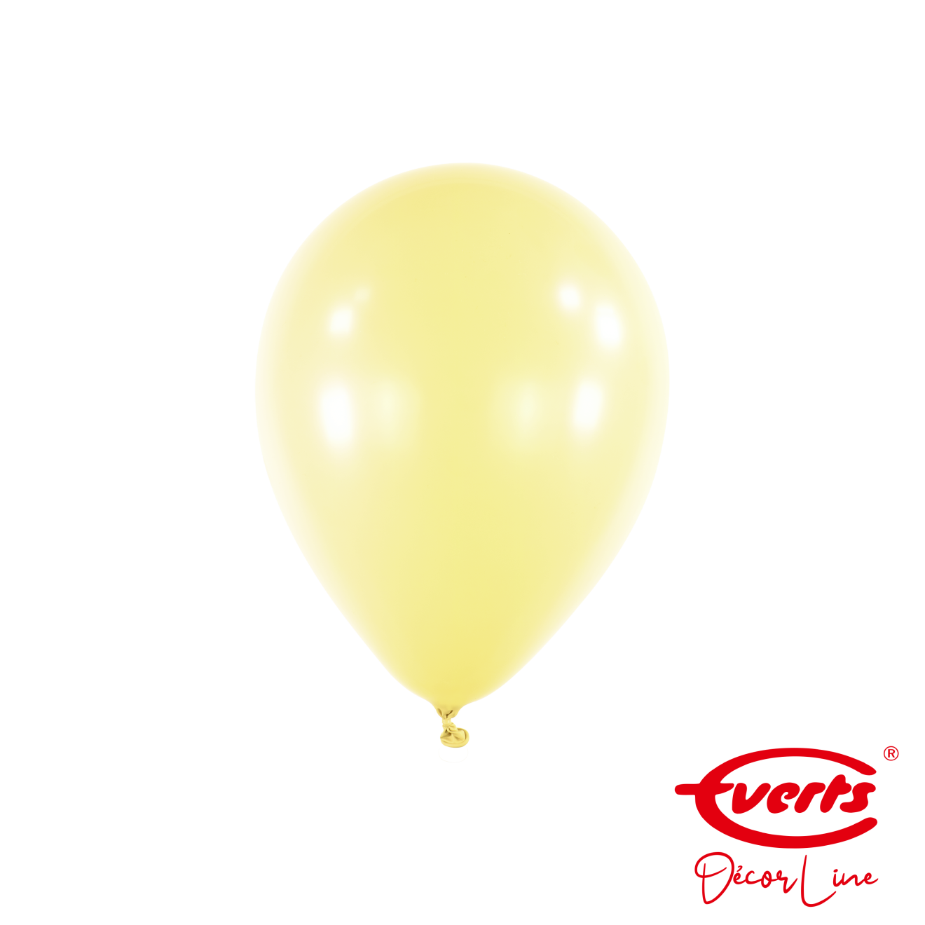 100 Miniballons - DECOR - Ø 13cm - Macaron - Lemon