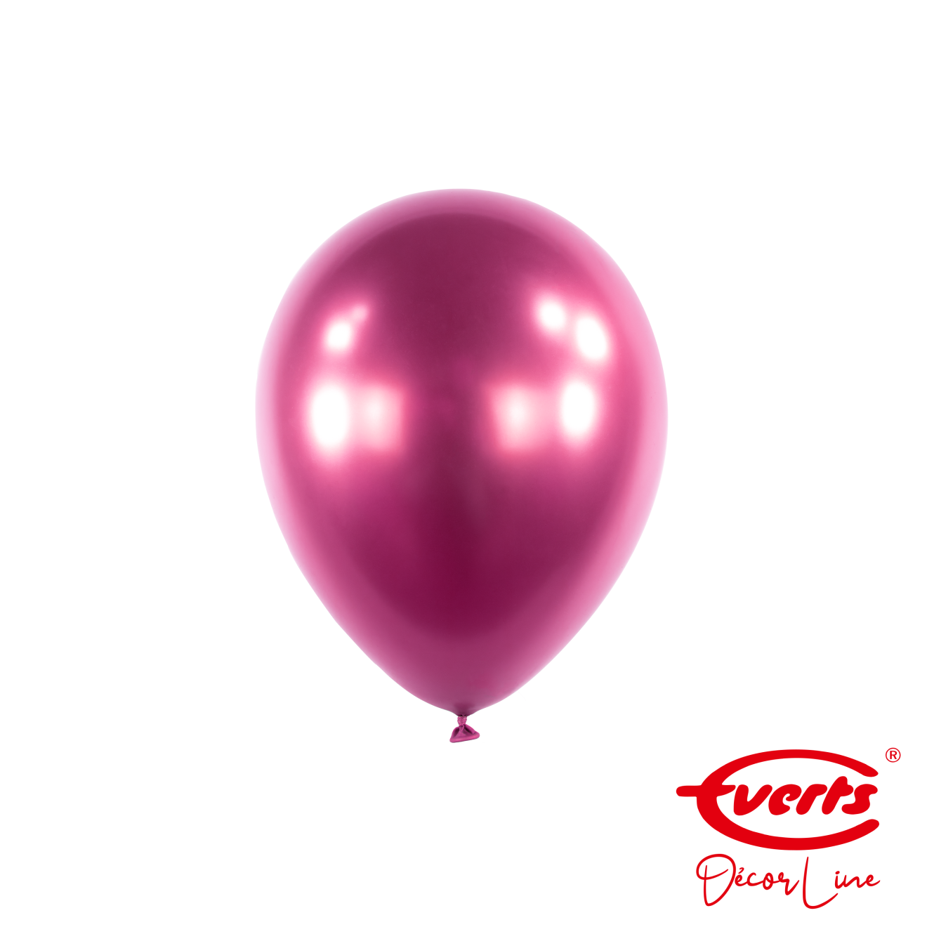 100 Miniballons - DECOR - Ø 13cm - Satin Luxe - Flamingo