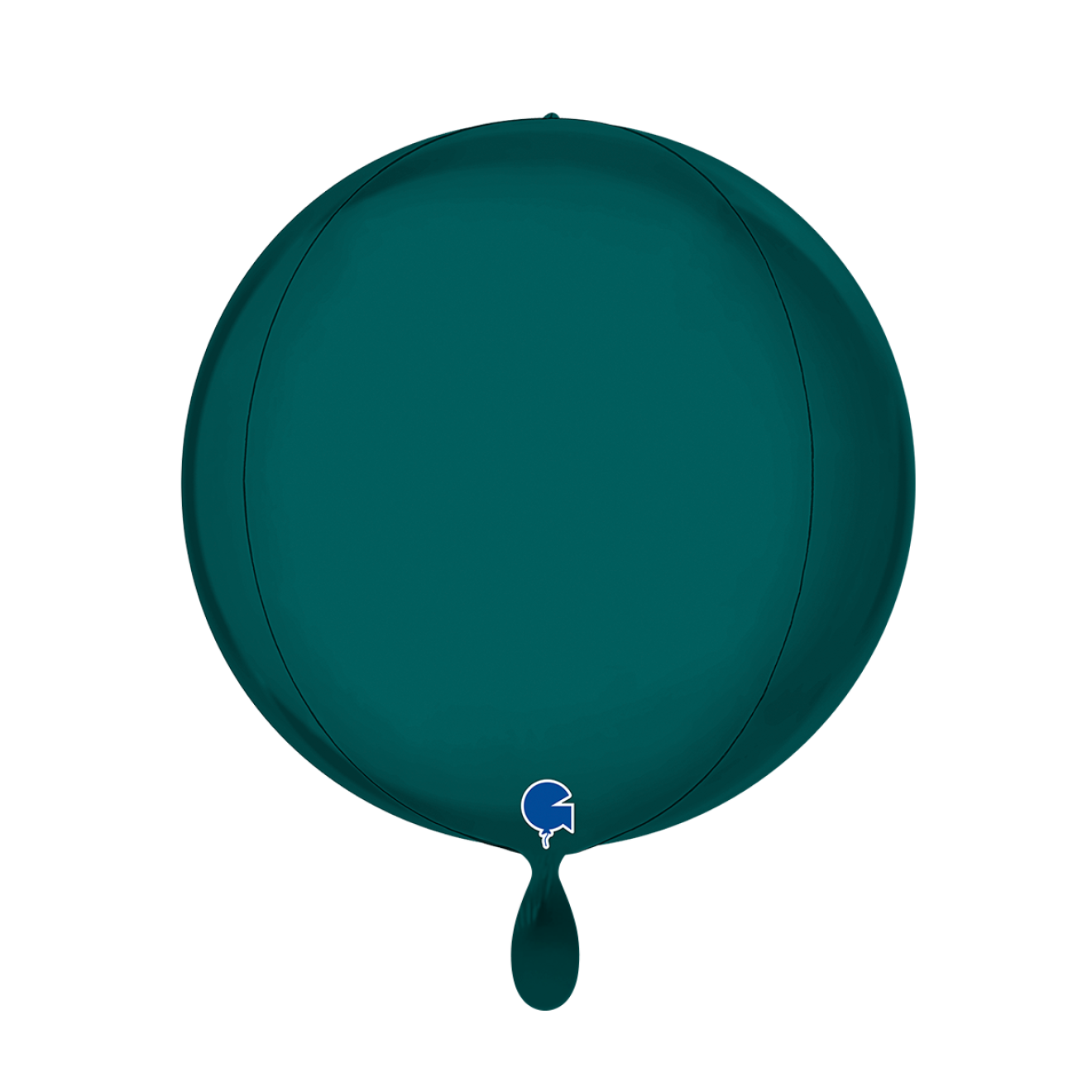 1 Balloon 4D - Globe - Satin Emerald Green