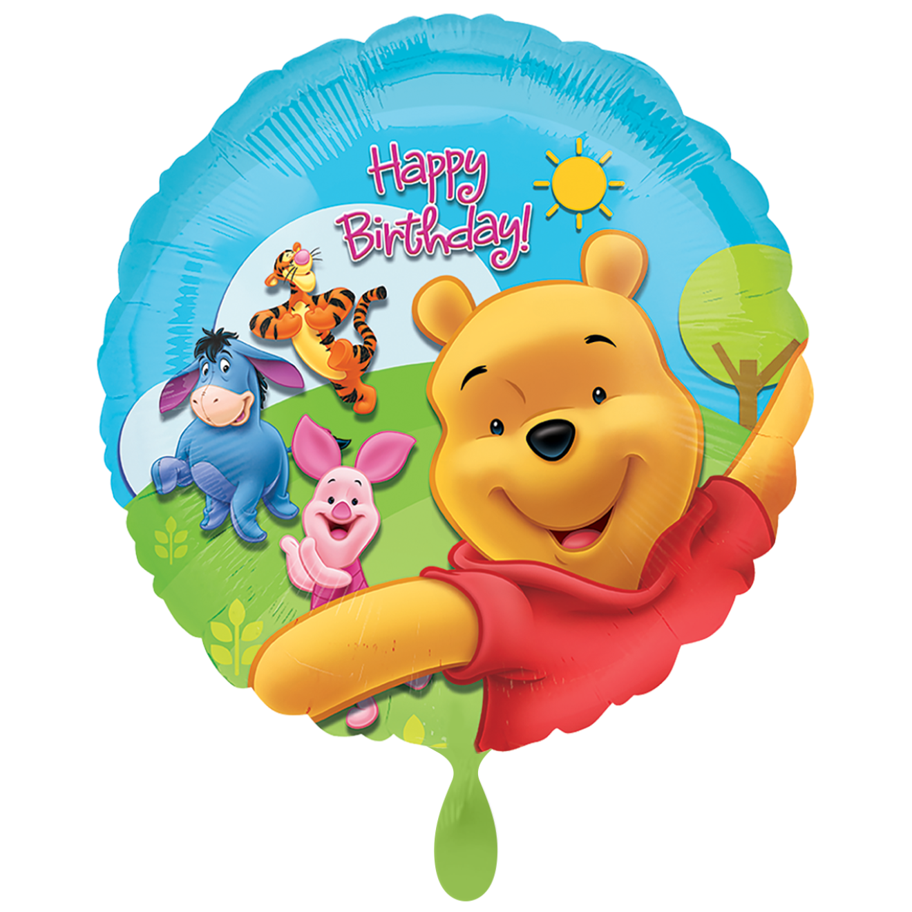 1 Balloon - Winnie Pooh & Freunde