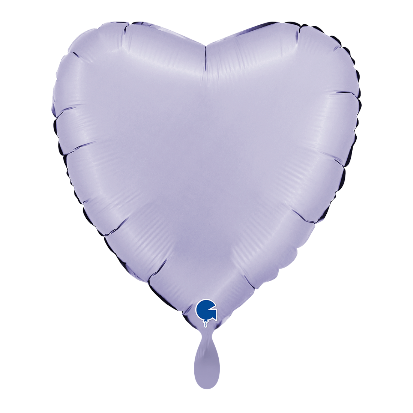 1 Balloon - Heart - Satin Lilac