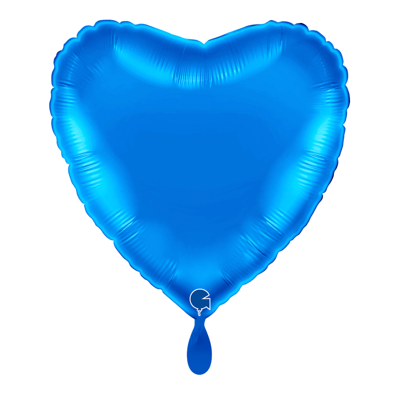 1 Balloon - Heart - Blue