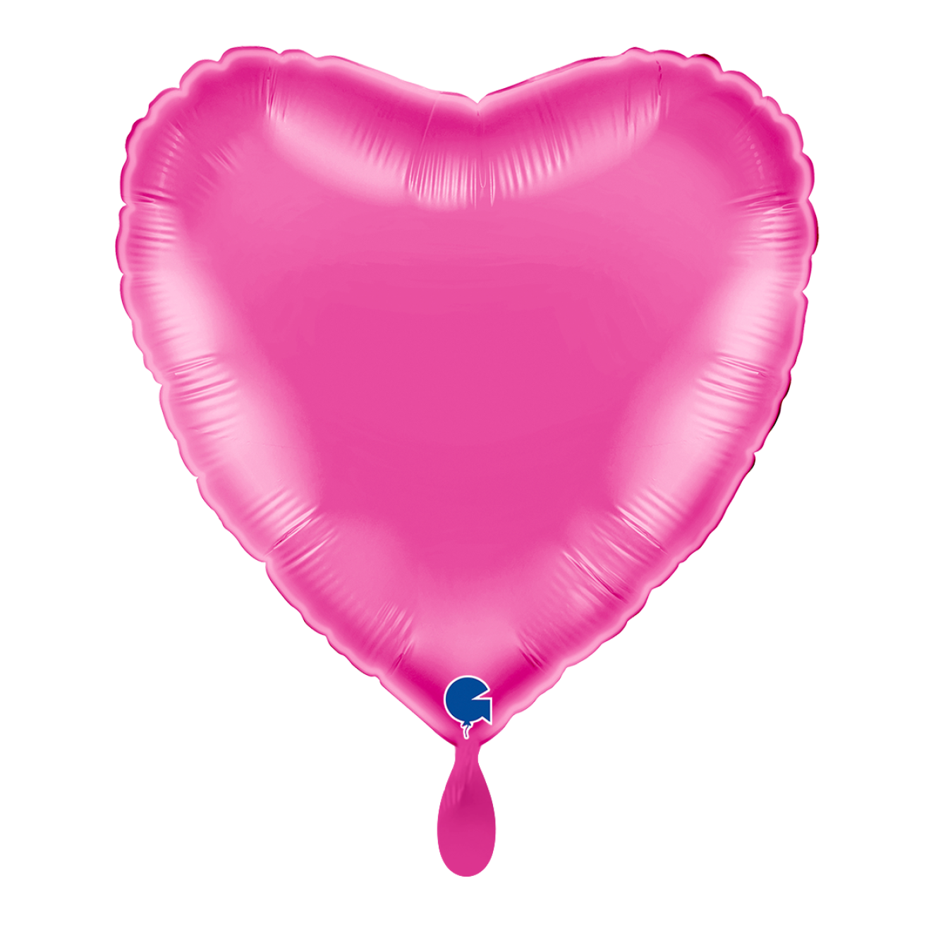 1 Balloon - Heart - Fuxia