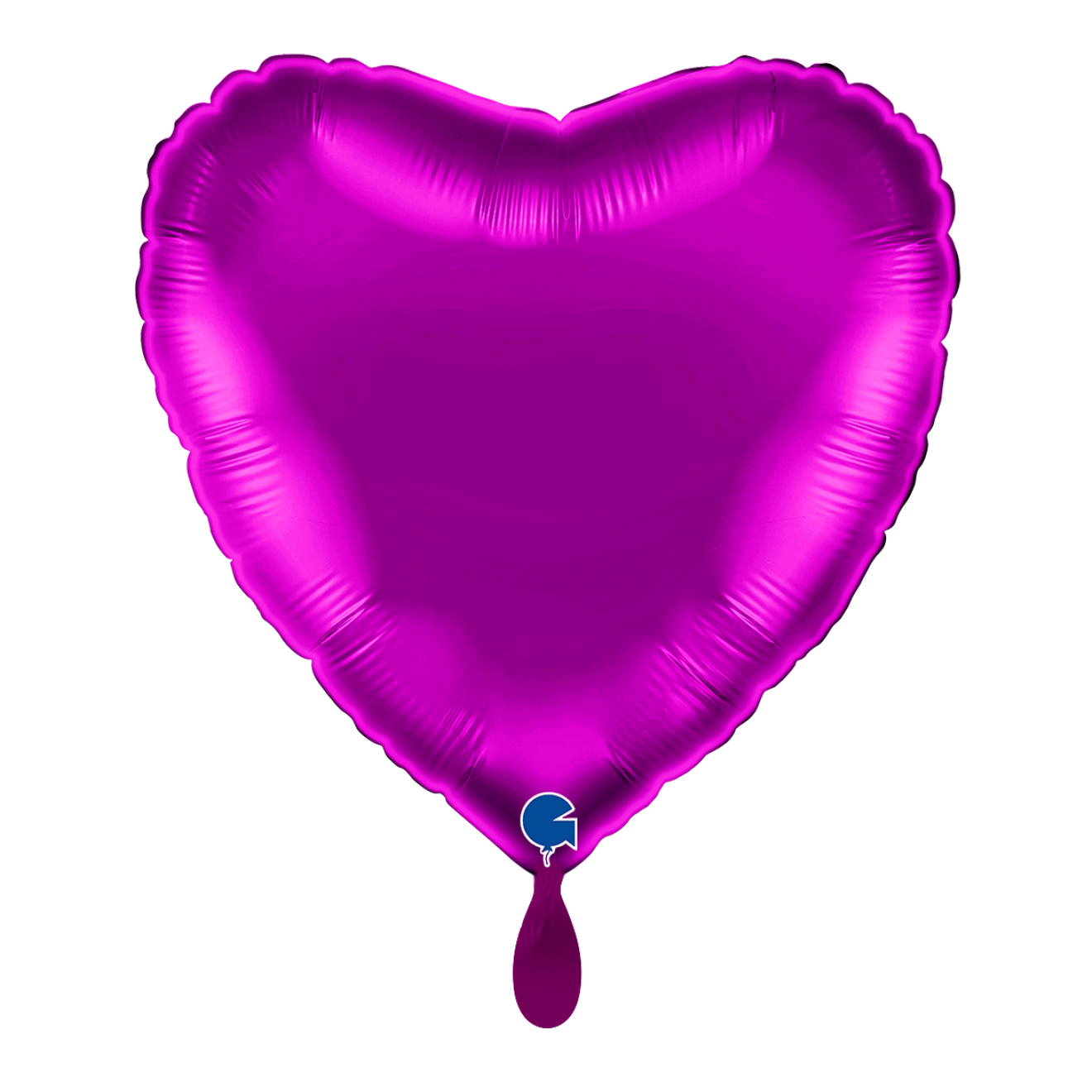 1 Balloon - Heart - Purple