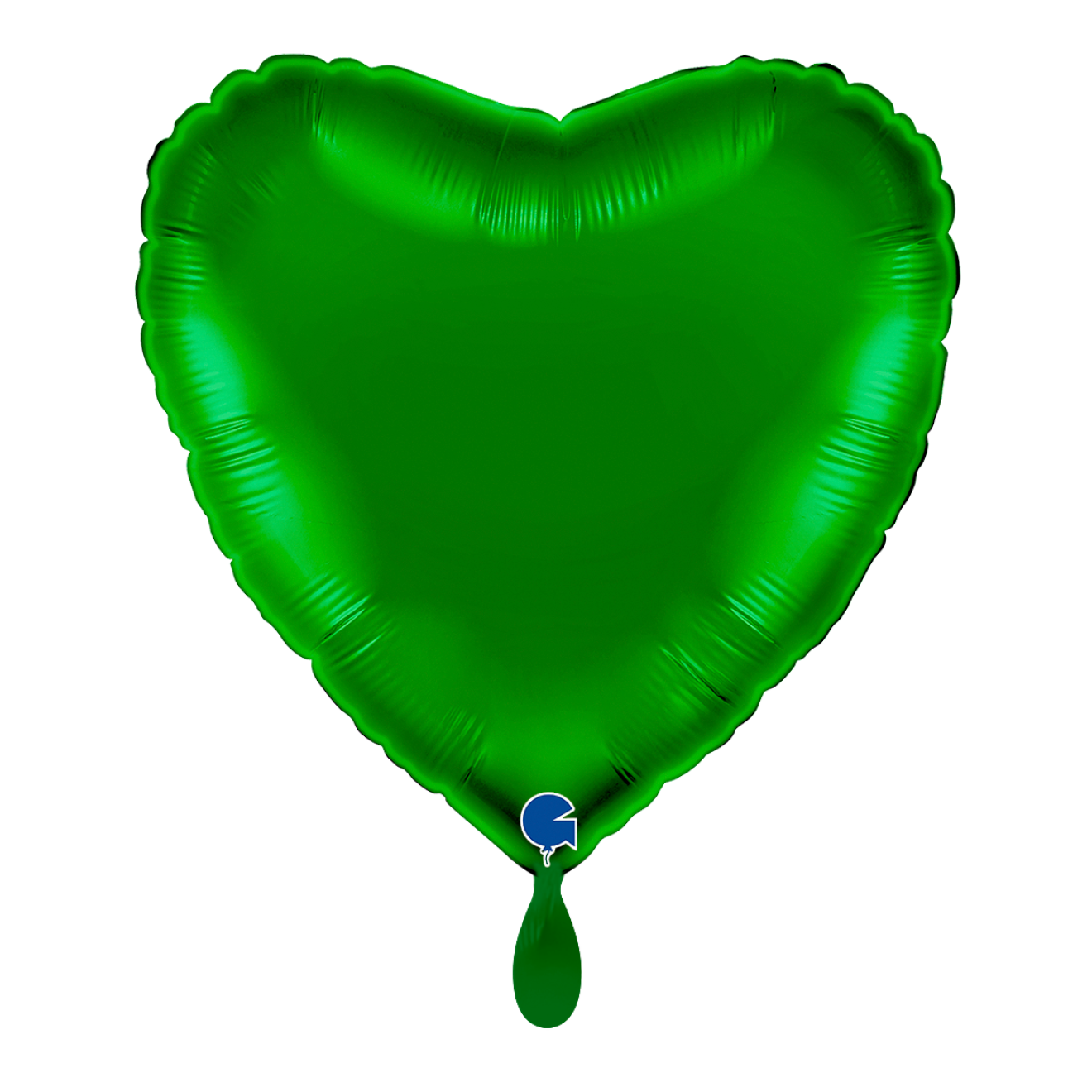 1 Balloon - Heart - Green