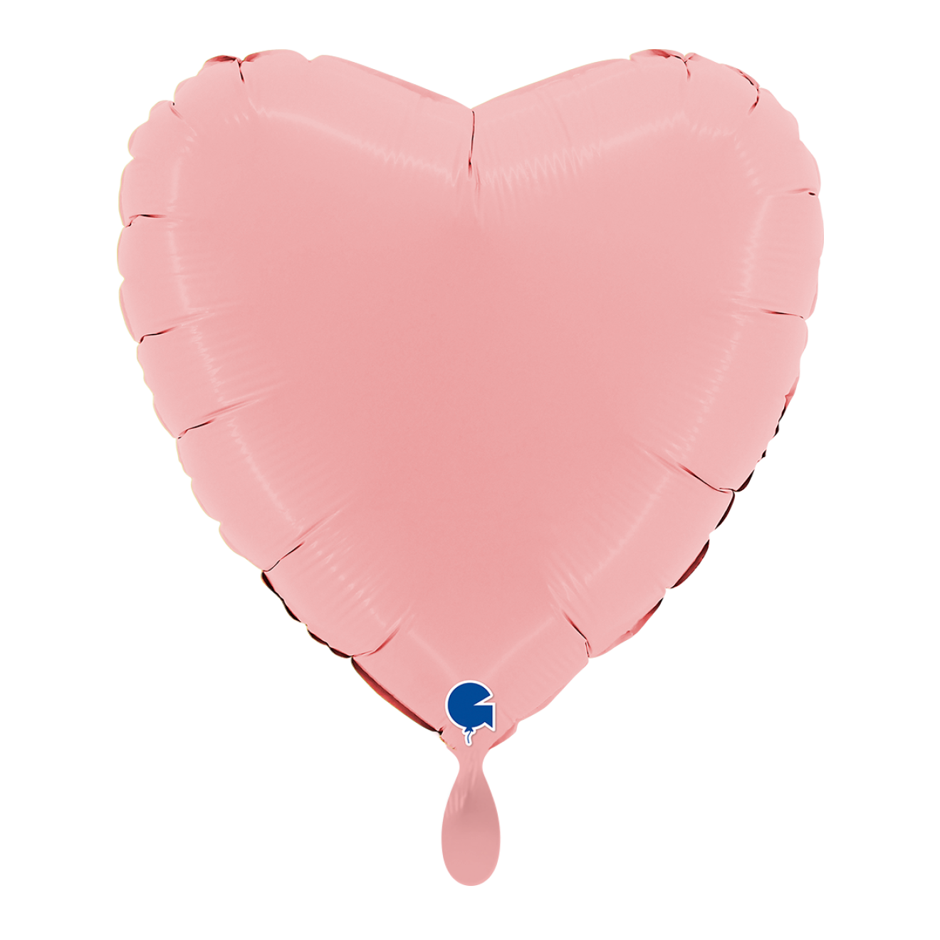 1 Balloon - Heart - Matte Pink