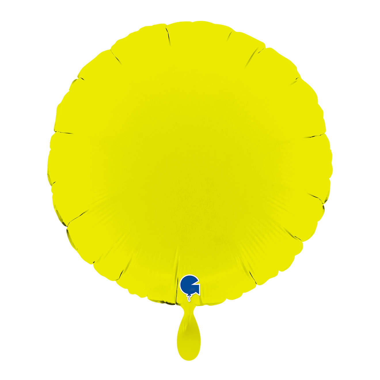 1 Balloon - Round - Matte Lime Green