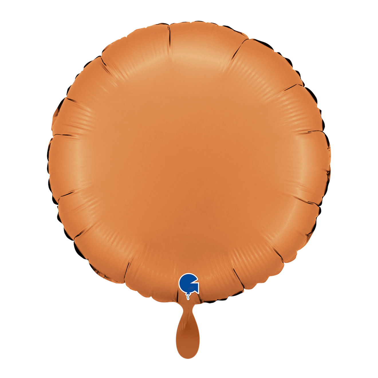 1 Balloon - Round - Satin Caramel