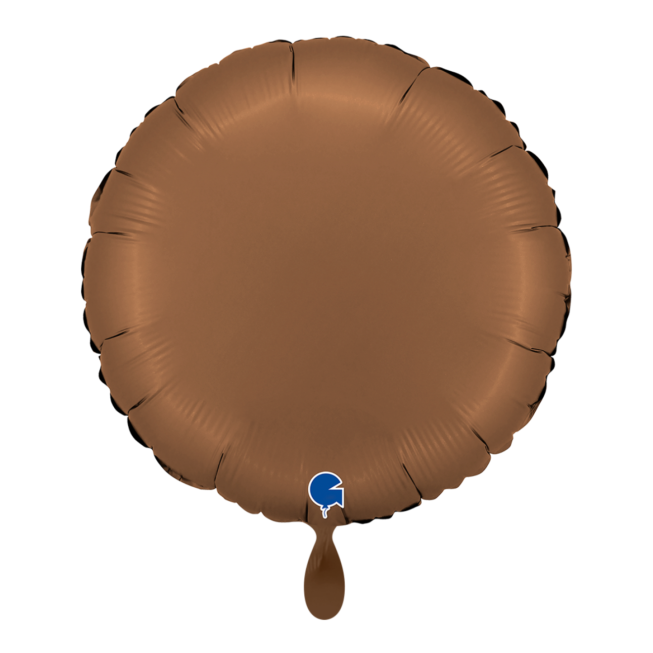 1 Balloon - Round - Satin Chocolate