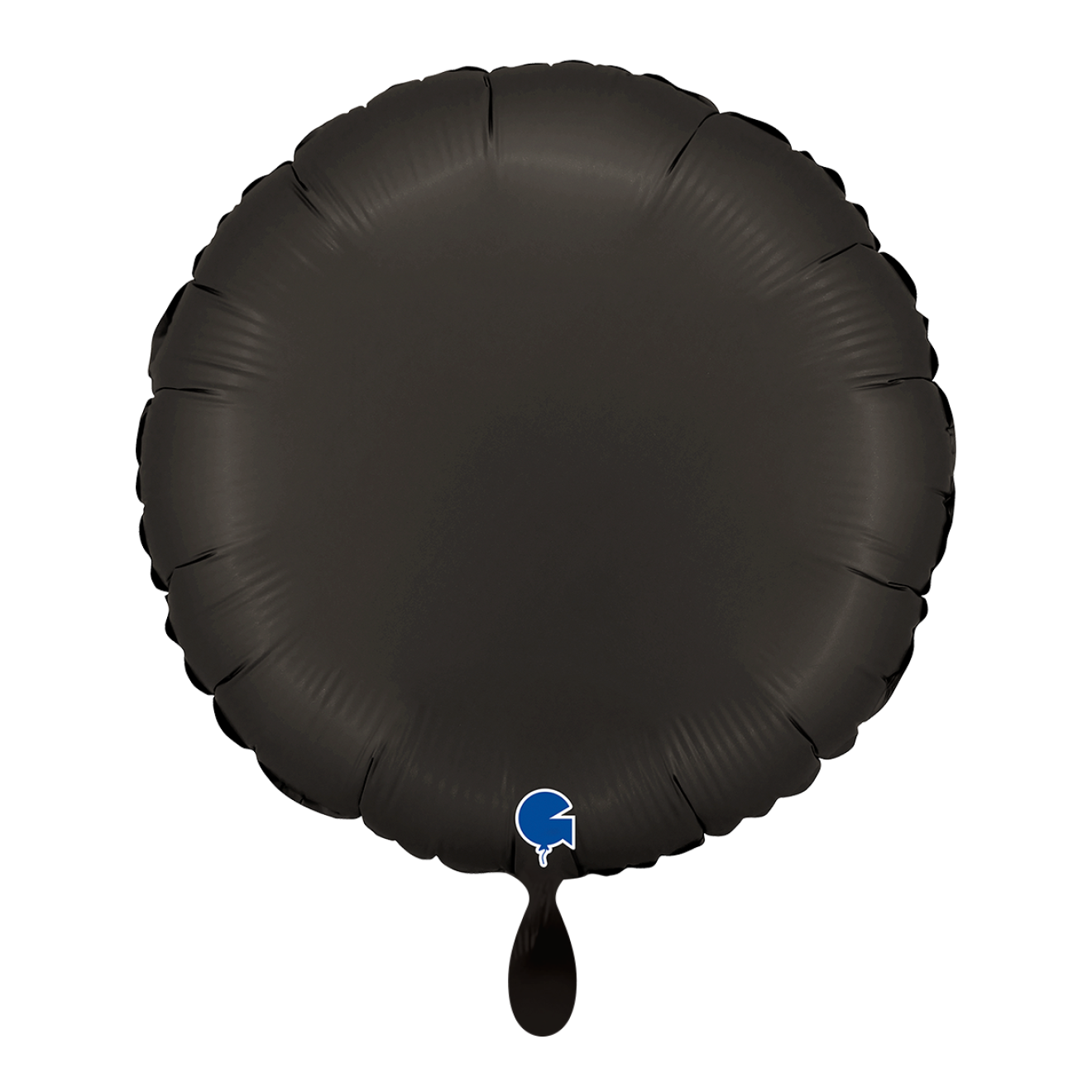 1 Balloon - Round - Satin Fumé Black