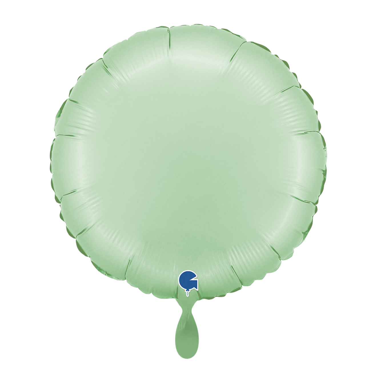 1 Balloon - Round - Satin Glazed Mint