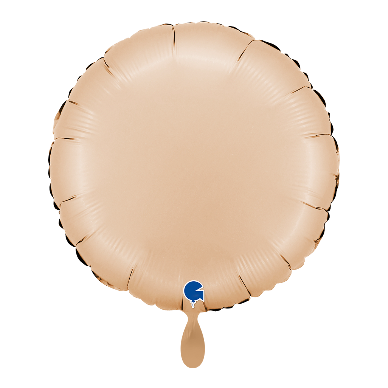 1 Balloon - Round - Satin Nude