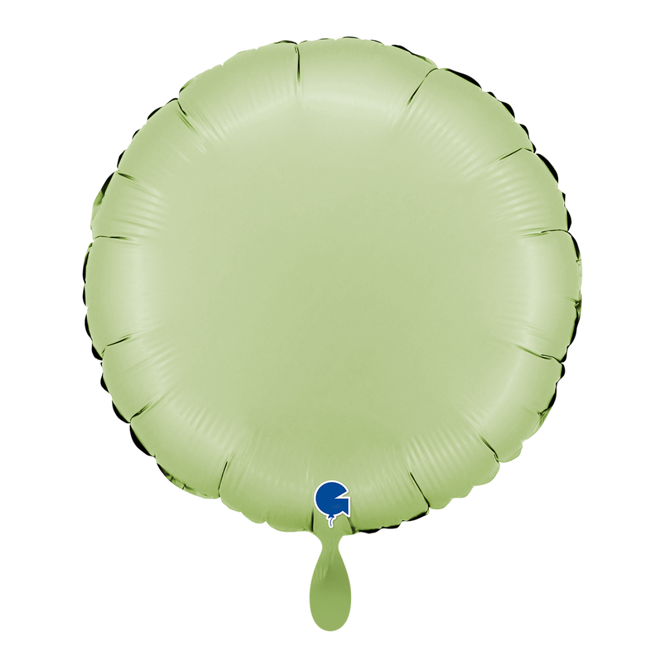 1 Balloon - Round - Satin Olive Green