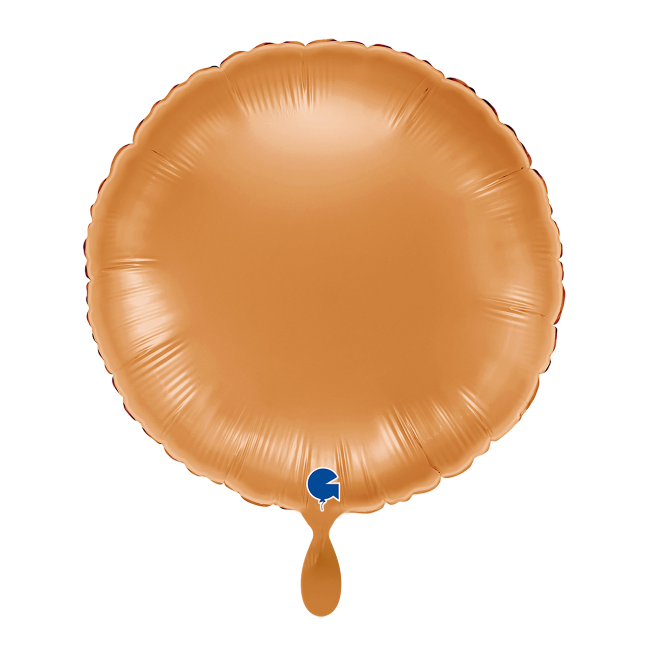 1 Balloon - Round - Sunset Gold