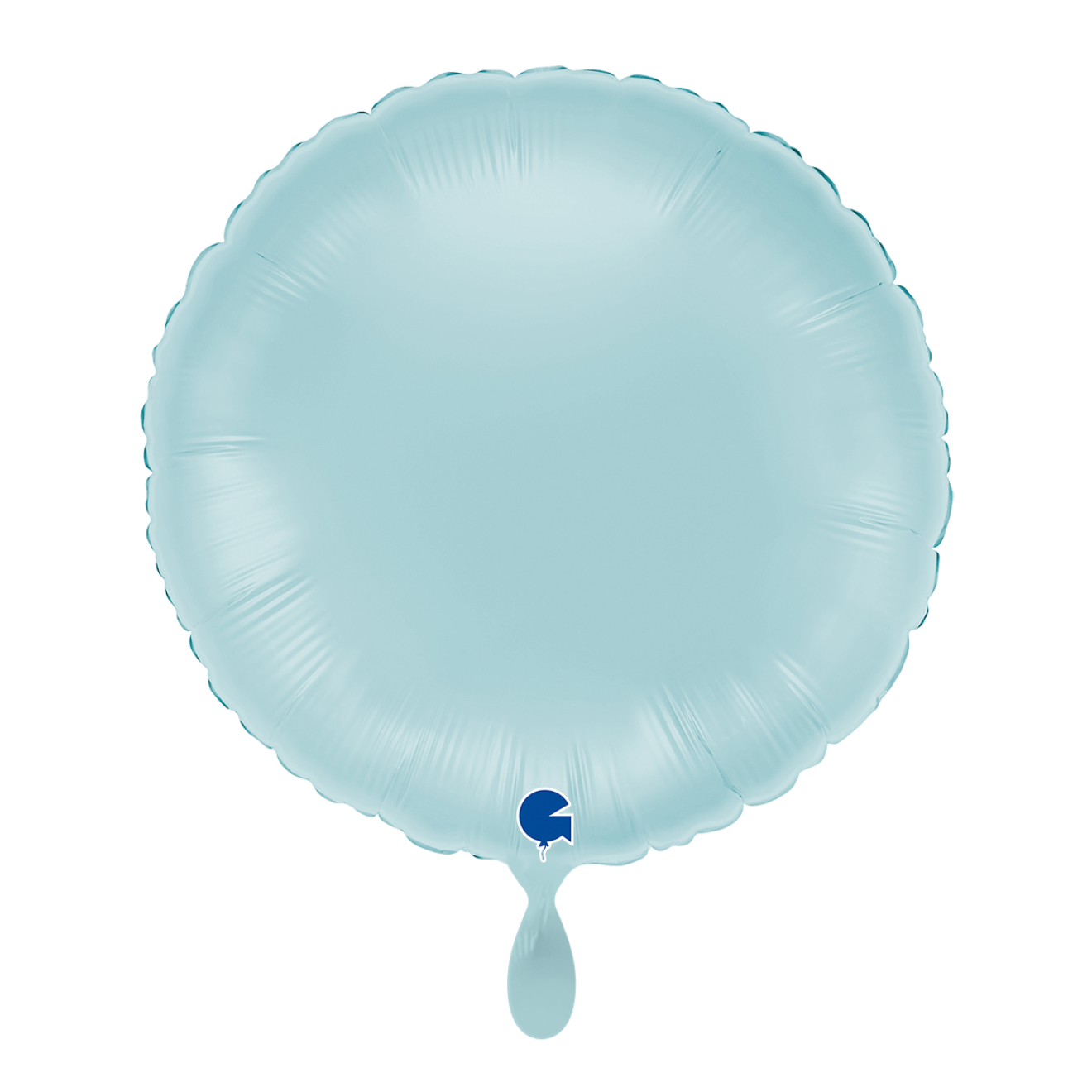1 Balloon - Round - Pastel Blue